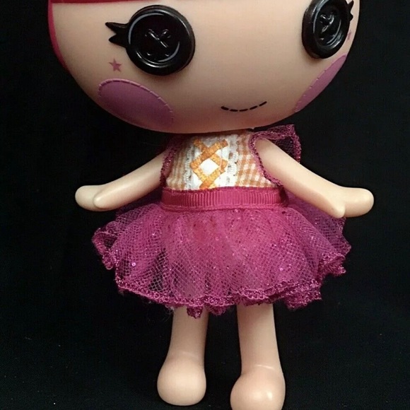 Lalaloopsy Littles Doll Twisty Tumbelina Cute Pink Hair Gold Crown MGA Toy - Picture 3 of 12